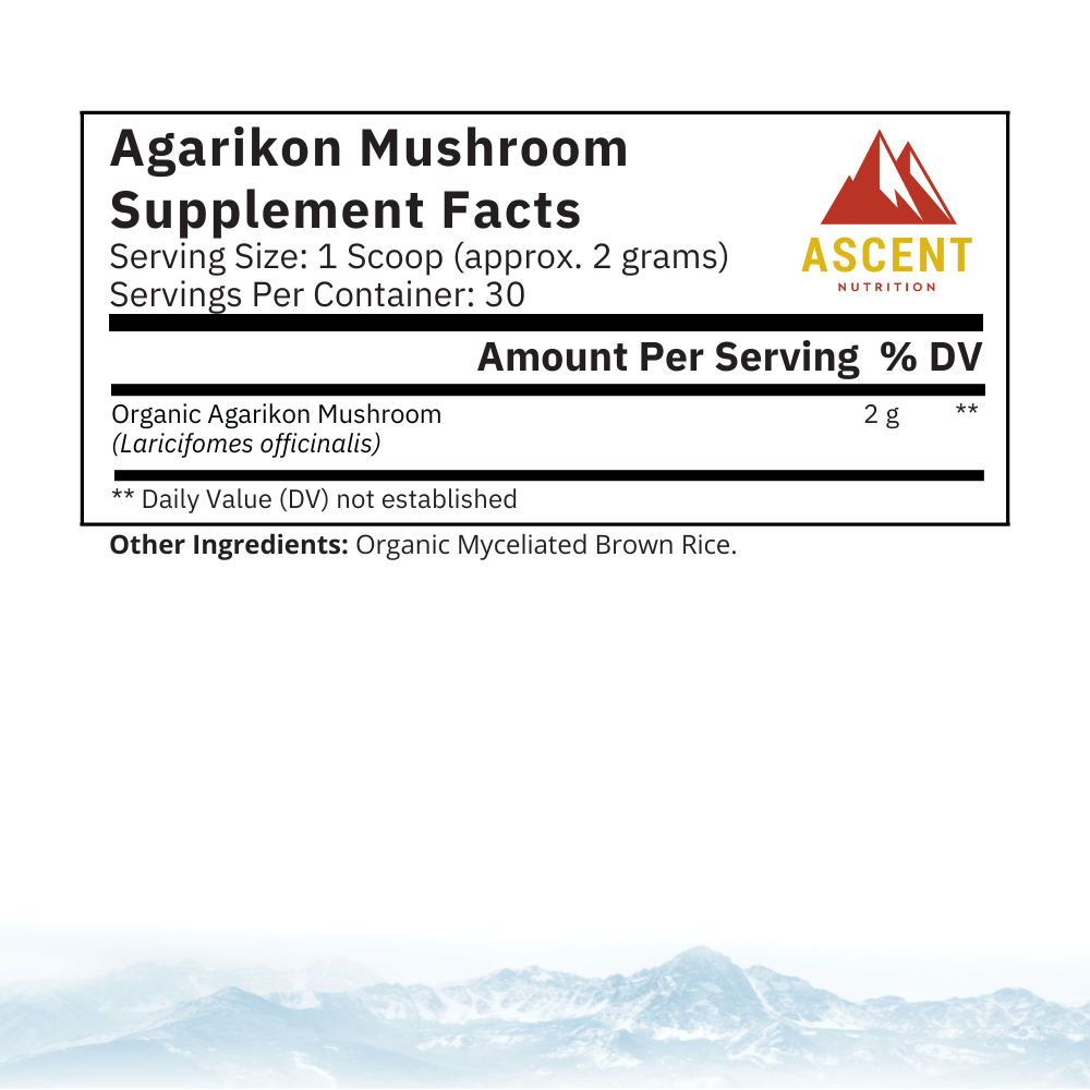 Organic Agarikon Mushroom Powder