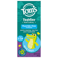 Mild Fruit Fluoride-Free Toddler Training Natural Toothpaste