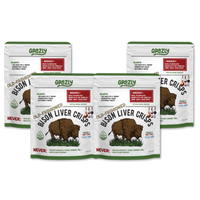 Bison Liver Crisps - 100% Grass-Fed/Finished