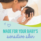 Sensitive Protection Fragrance-Free Baby Wipes, 256ct (4 packs of 64)