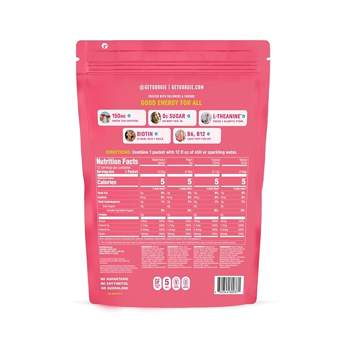 Energy Drink Pouches - Bestsellers Variety 12 Pack