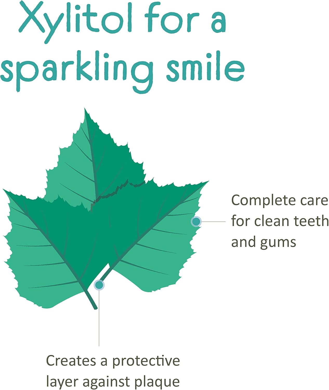 Cool Mint Fluoride-Free Toothpaste for Kids - 2 Pack