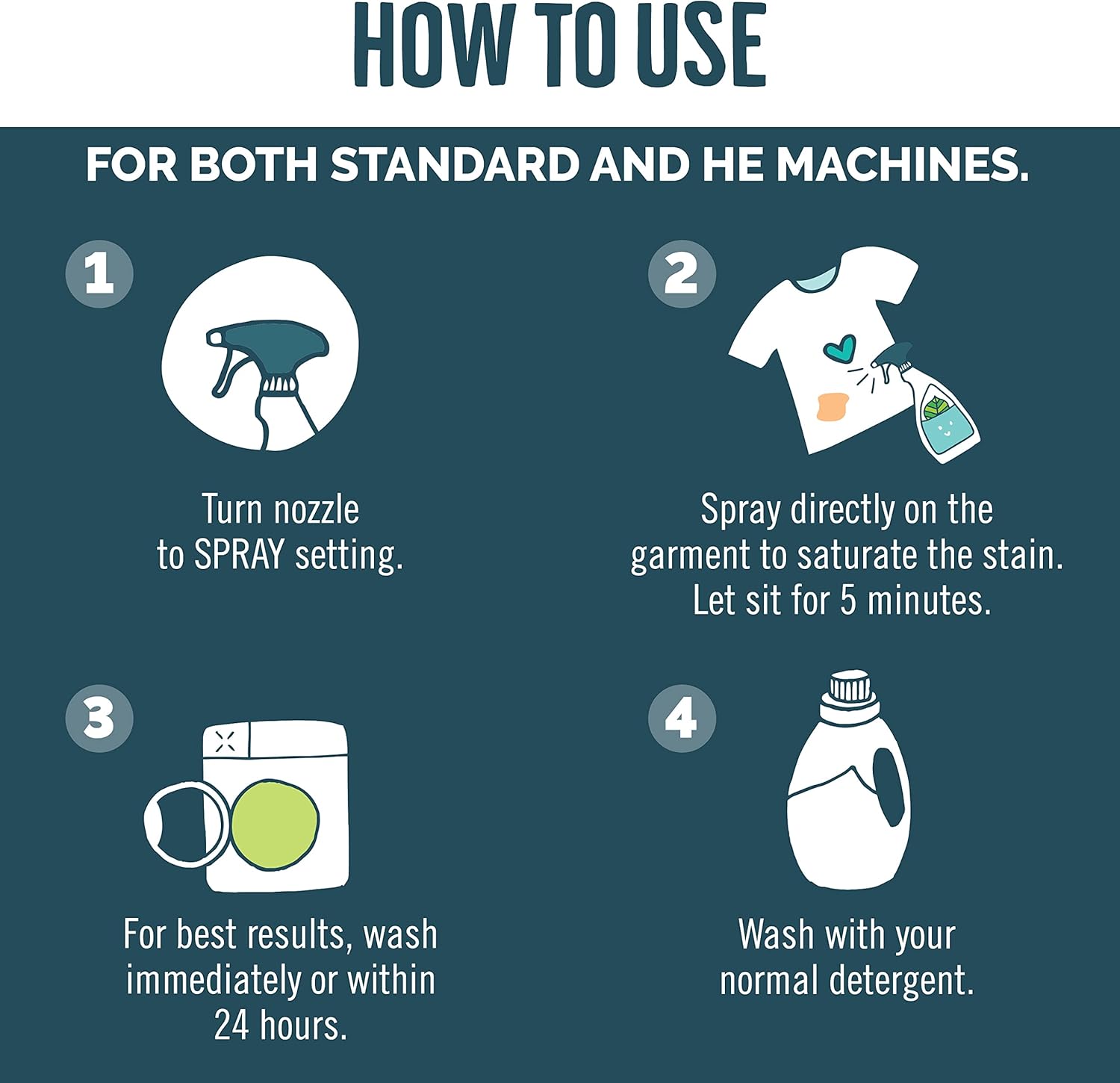 Free & Clear Laundry Stain Remover