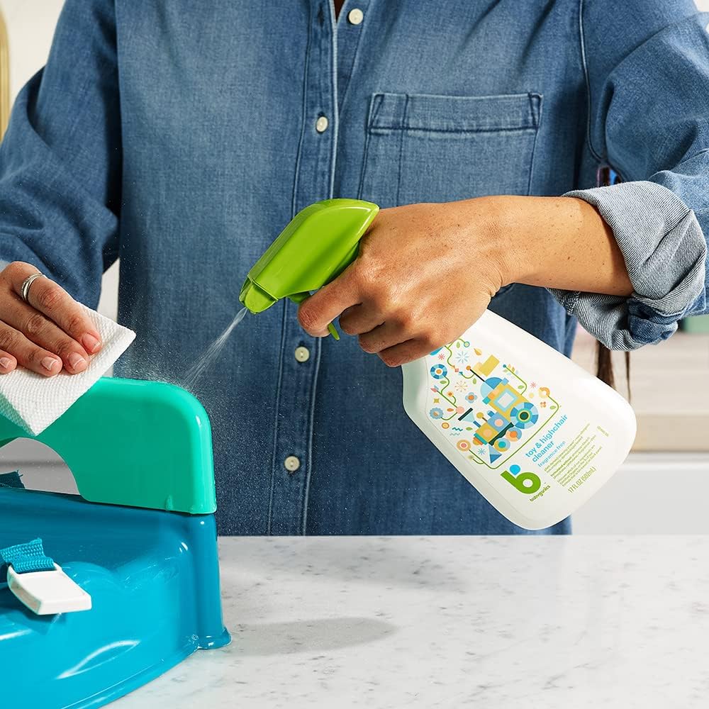 Fragrance-Free Toy & Highchair Cleaner Spray - 2 Pack