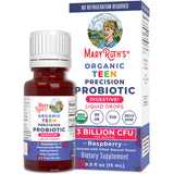Organic Teen Raspberry Probiotic Digestive Liquid Drops, 30 Servings