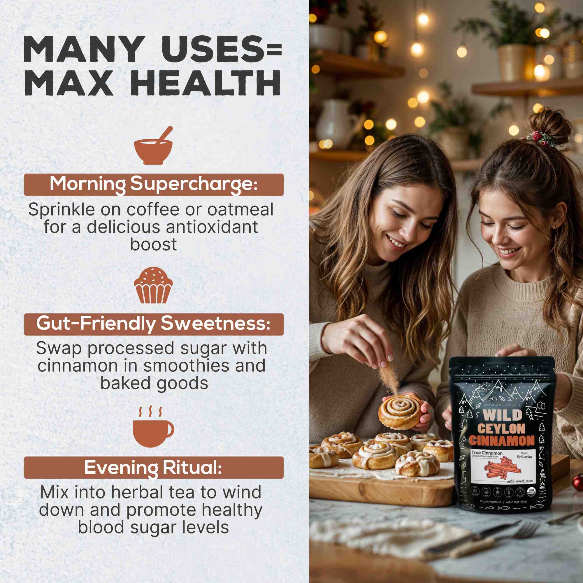 Organic Ceylon Cinnamon Powder