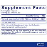 Vitamin D3, 60 Servings