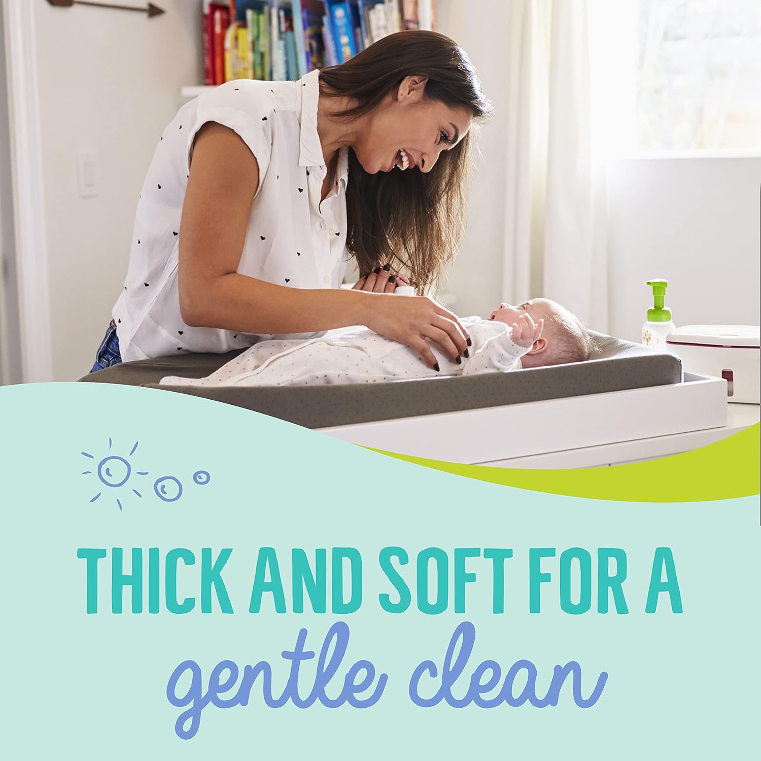 Sensitive Protection Fragrance-Free Baby Wipes, 256ct (4 packs of 64)