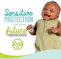 Sensitive Protection Fragrance-Free Diapers, Size 1, 80 count