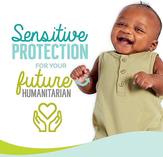 Sensitive Protection Fragrance-Free Diapers, Size 1, 80 count