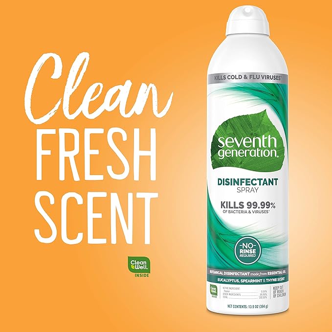 Eucalyptus Spearmint & Thyme Disinfectant Spray - Pack of 4