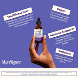 Organic Elderberry Extra Strength Liquid Drops, 60 Servings