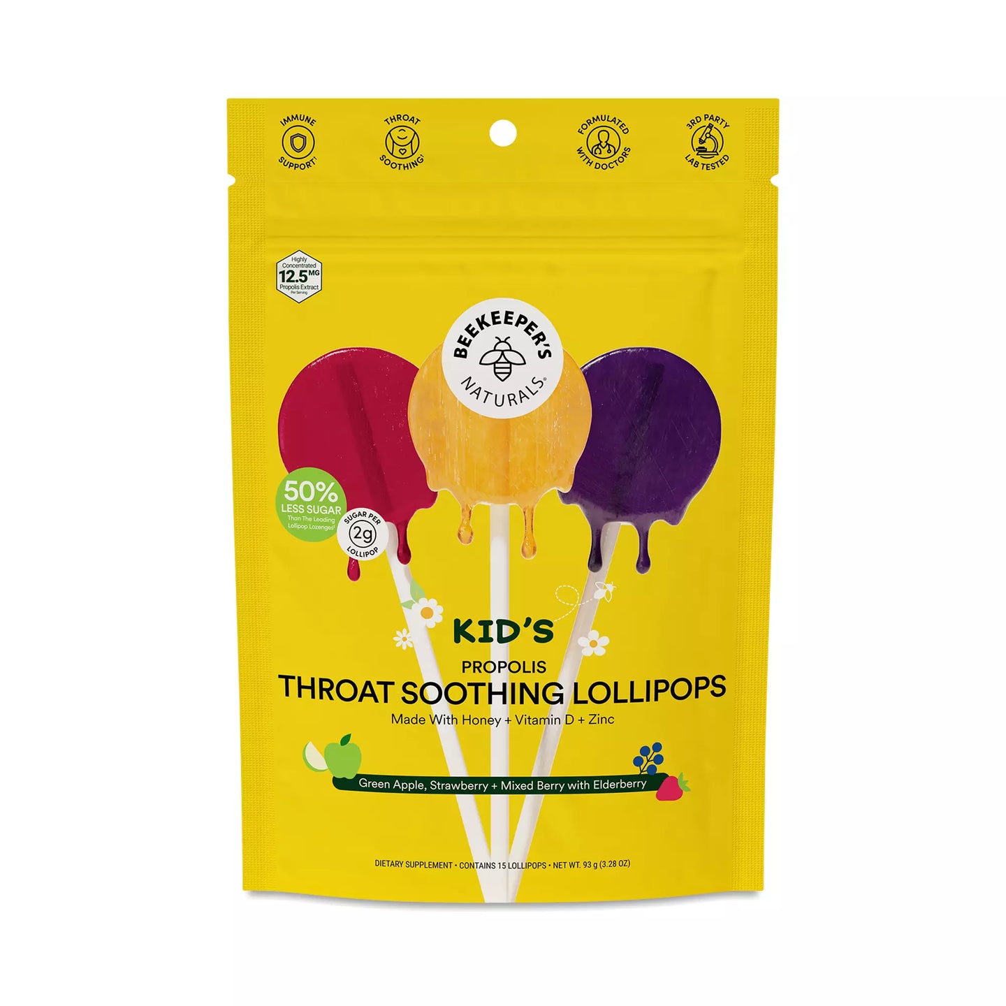 Kids Throat Soothing Lollipops
