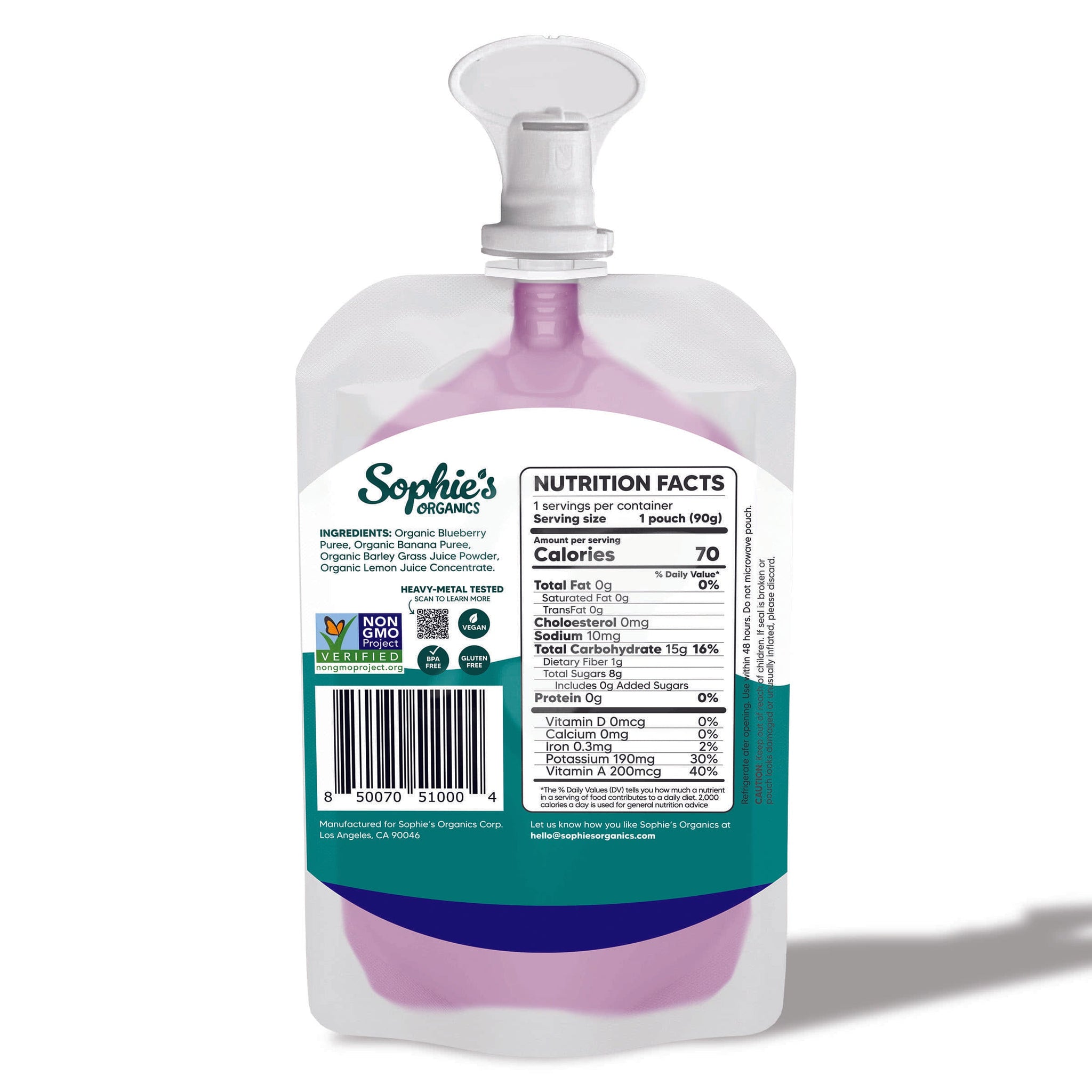 Berry Cool Puree – 6 Pack