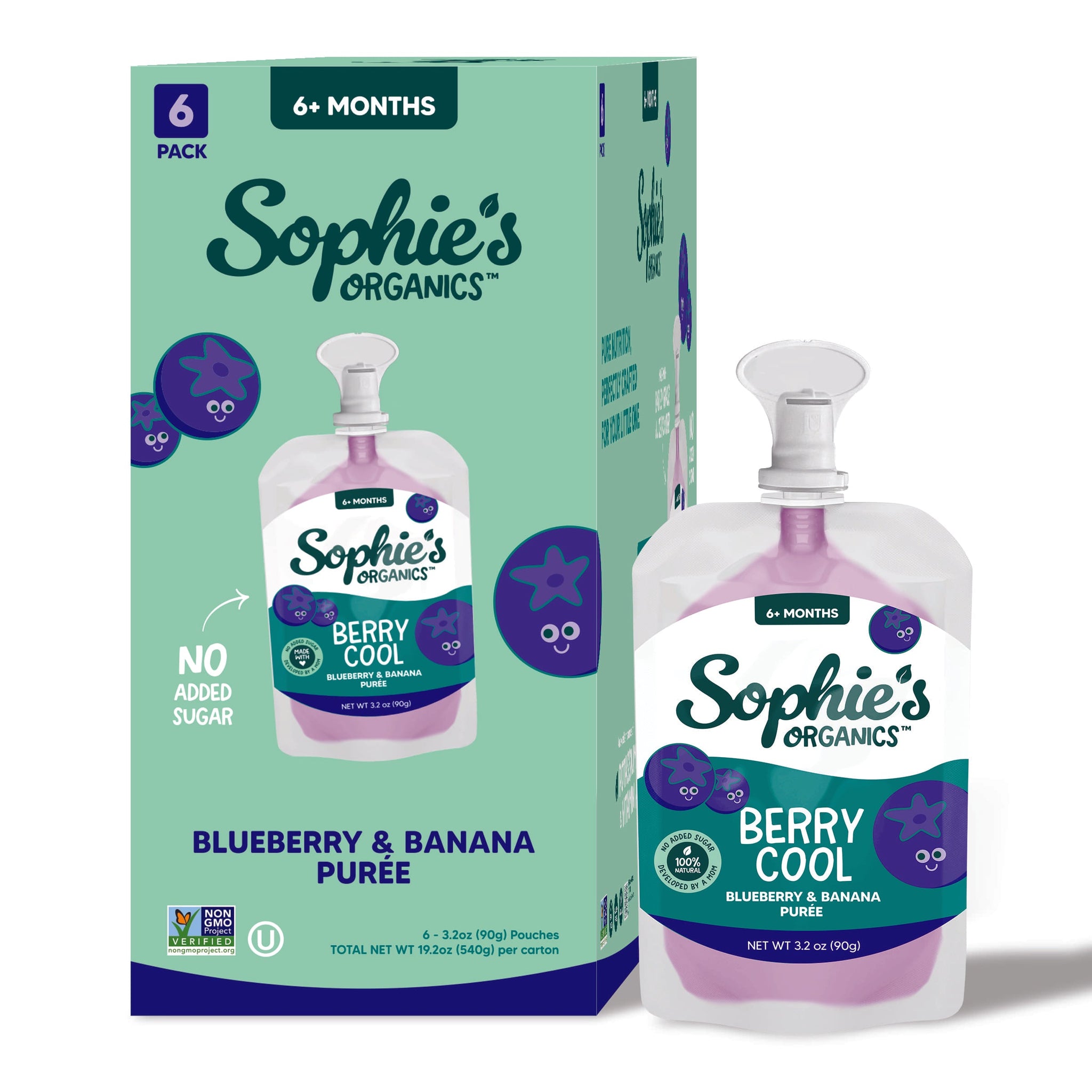 Berry Cool Puree – 6 Pack