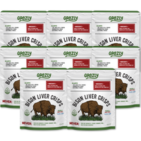 Bison Liver Crisps - 100% Grass-Fed/Finished
