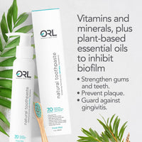 Fluoride-free Toothpaste with Natural Hydroxyapatite