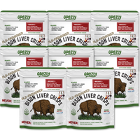 Bison Liver Crisps - 100% Grass-Fed/Finished