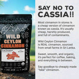 Organic Ceylon Cinnamon Powder