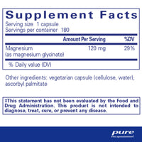 Magnesium Glycinate, 180 Servings