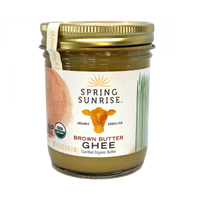 Organic Grass-Fed Brown Butter Ghee