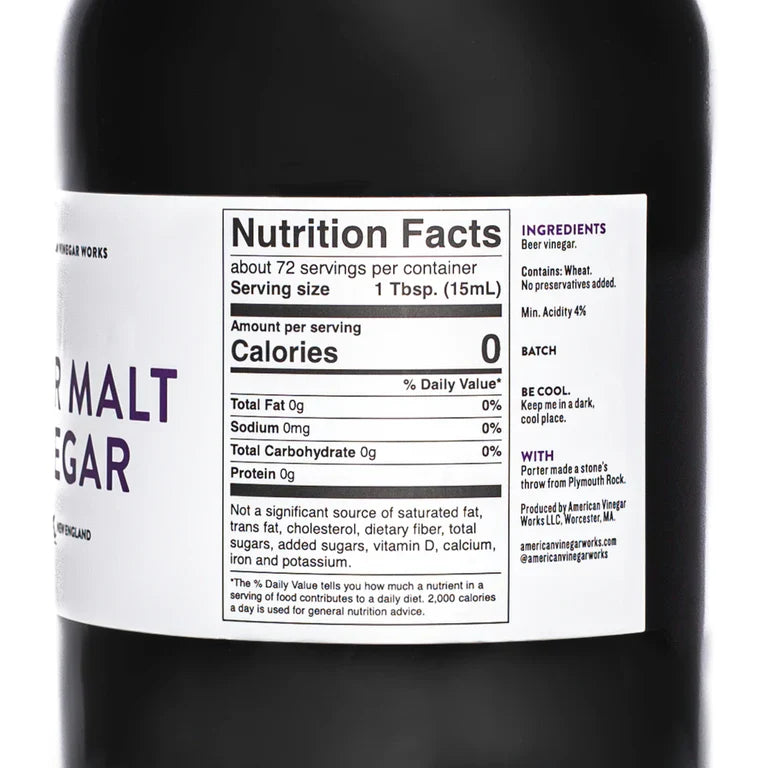 Porter Beer Malt Vinegar