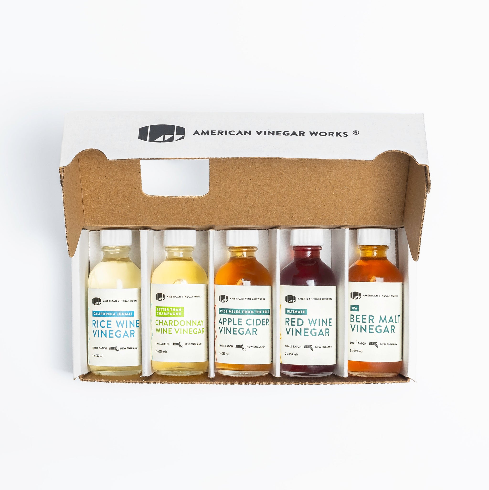 Essentials Plus Vinegar Sampler Size Pack (5 Bottles)