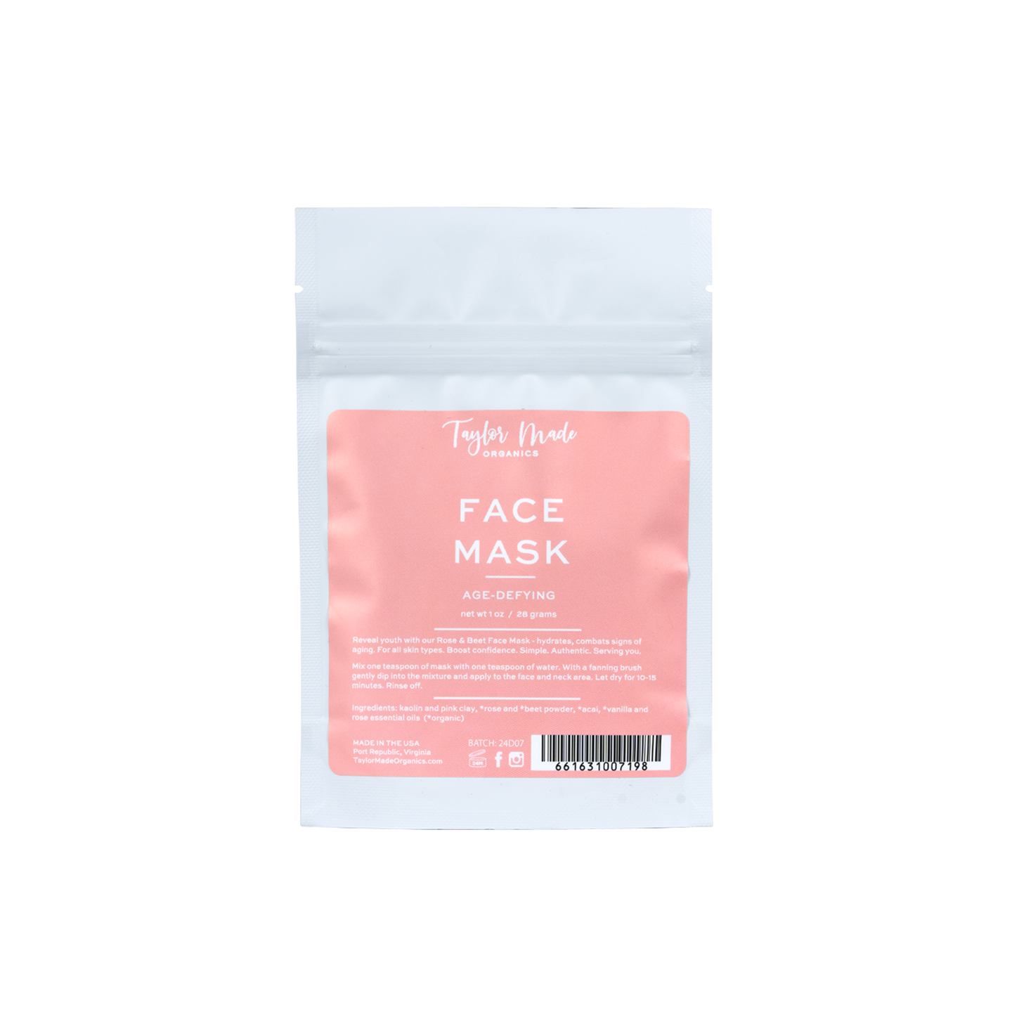 Age-defying Face Mask