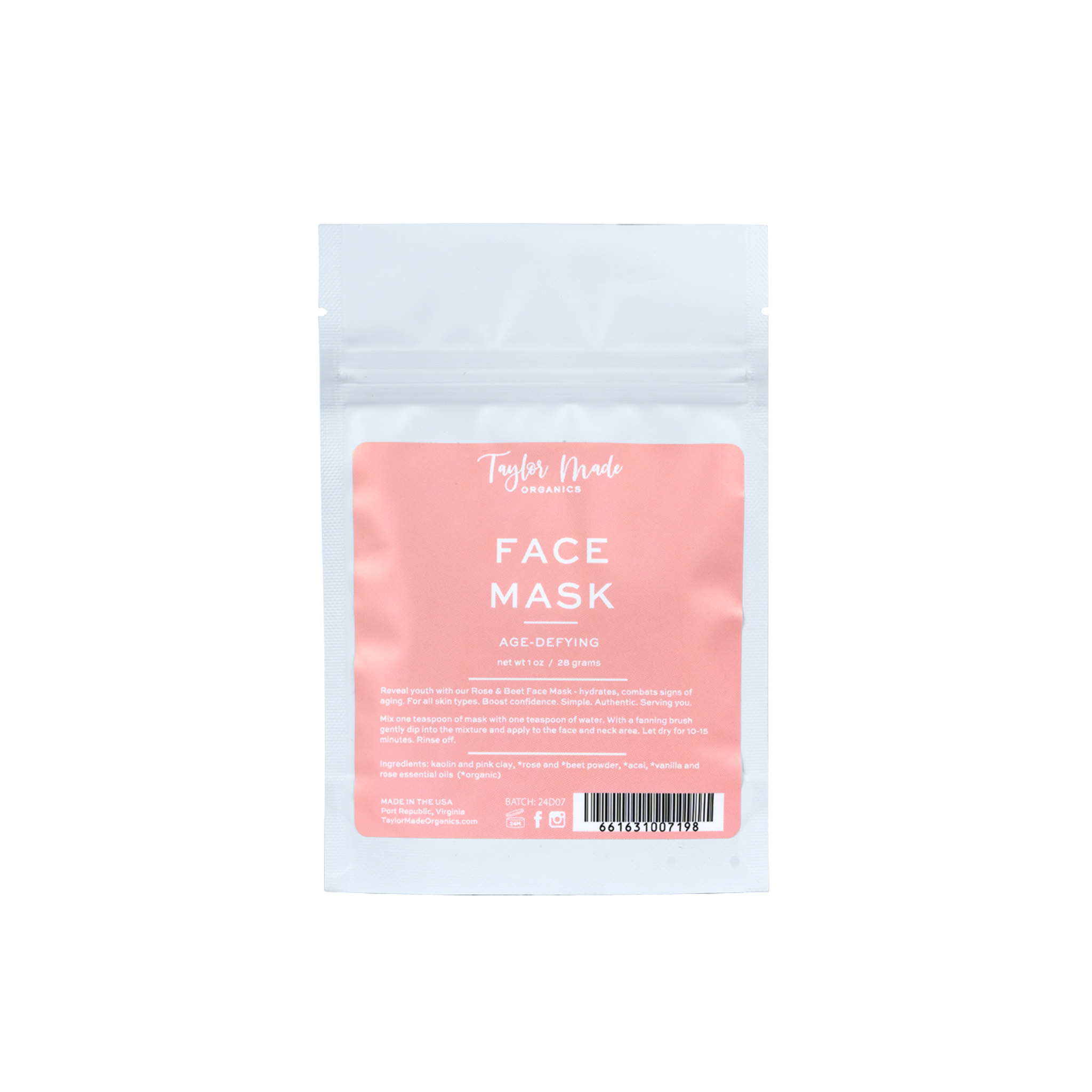 Age-defying Face Mask