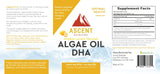 Algae Oil DHA Omega-3's - Vegan and Vegetarian
