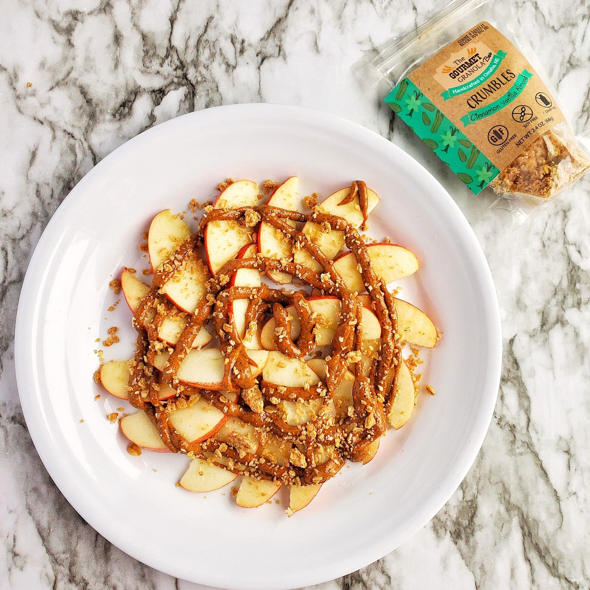 Cinnamon Vanilla Almond Crumbles