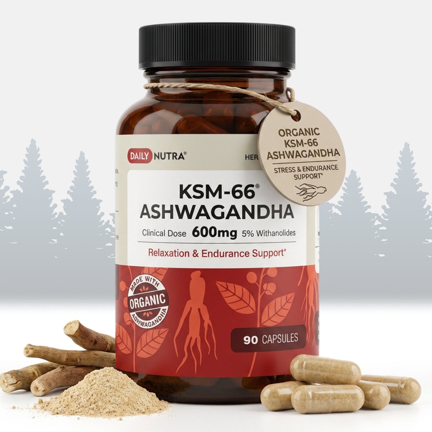 Daily Nutra KSM-66 Ashwagandha – Stress Relief & Relaxation