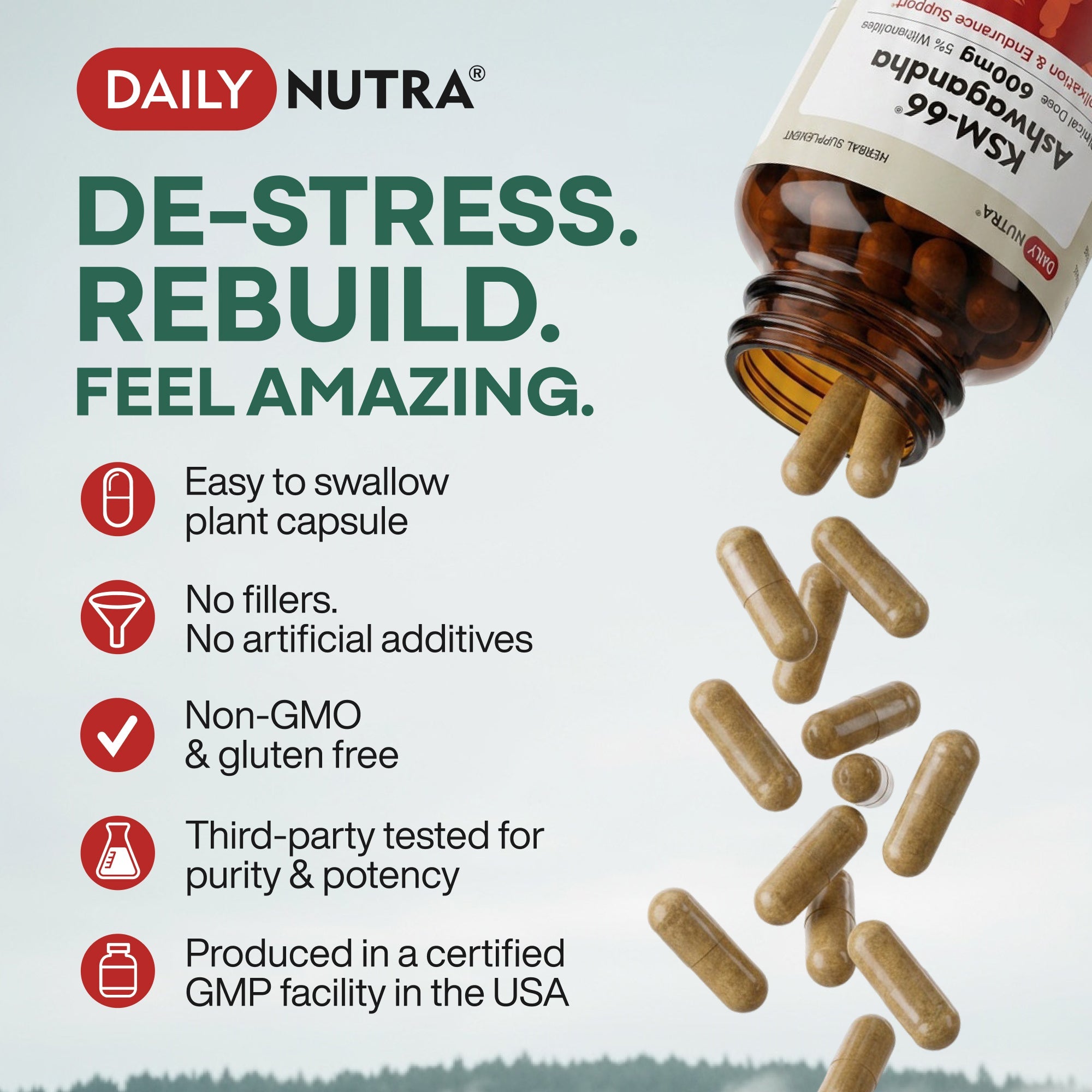 Daily Nutra KSM-66 Ashwagandha – Stress Relief & Relaxation