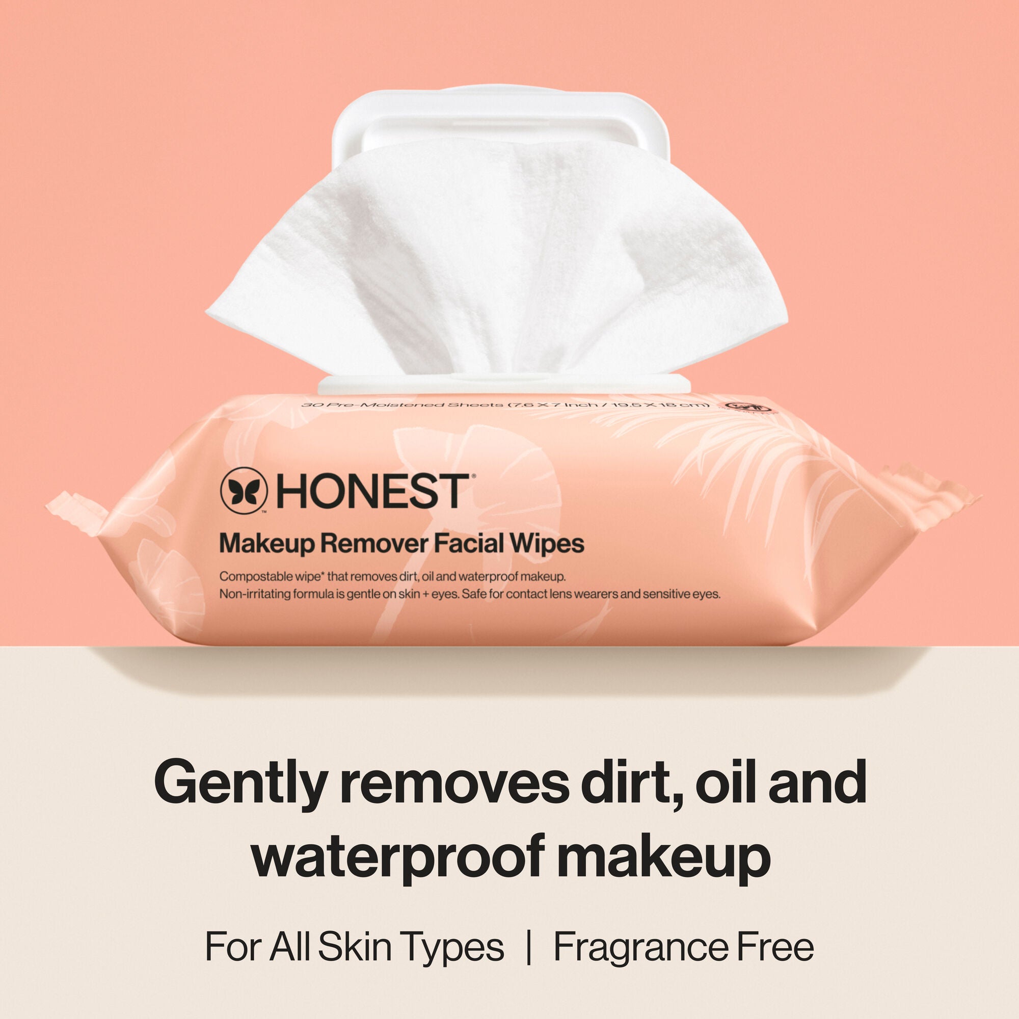 Makeup Remover Wipes, 30ct