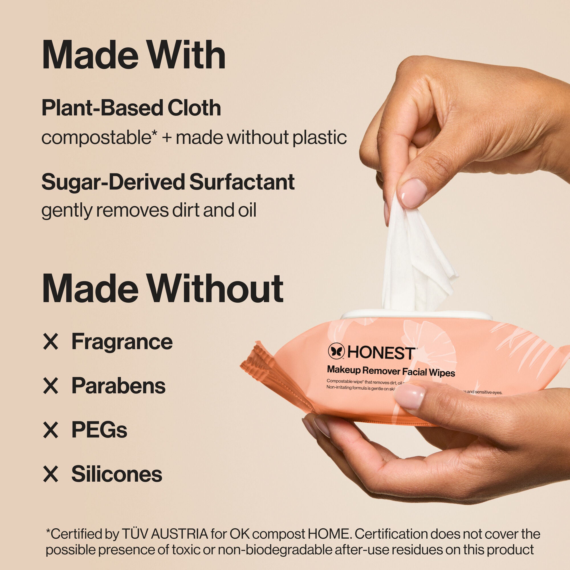 Makeup Remover Wipes, 30ct