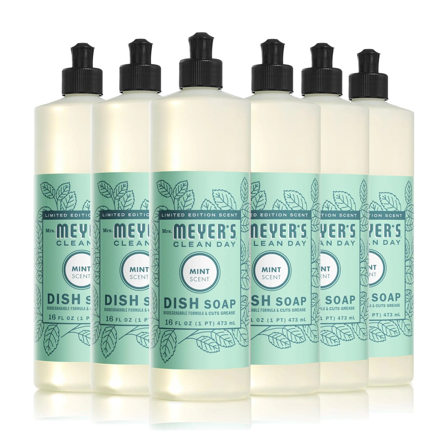 Mint Dish Soap - 6 Pack