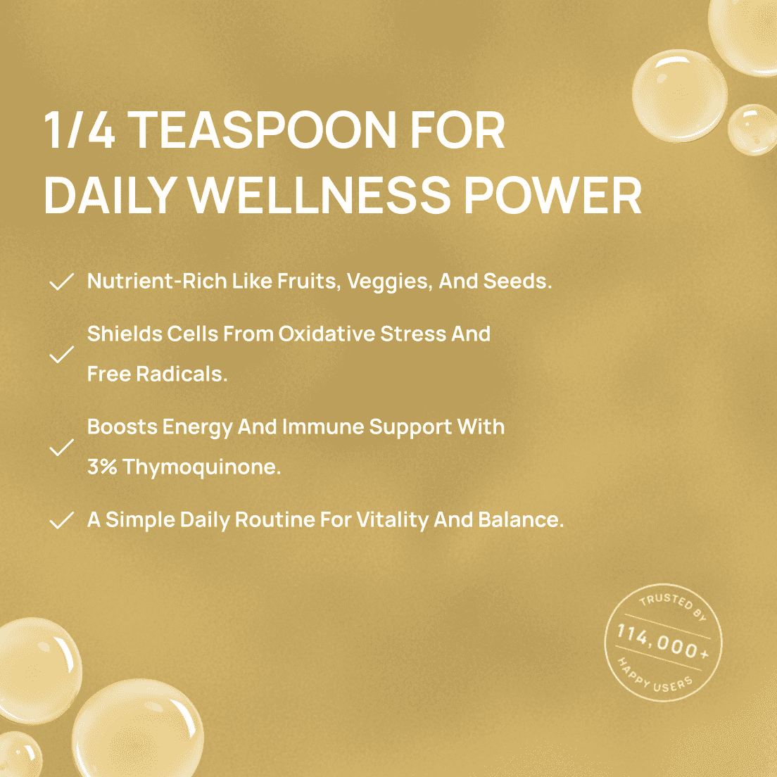 Organic Black Seed Oil with 3% Thymoquinone