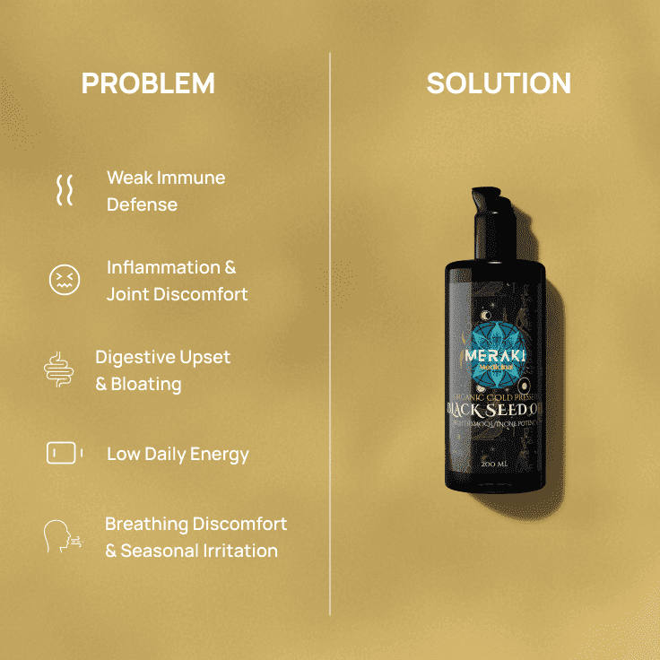 Organic Black Seed Oil with 3% Thymoquinone