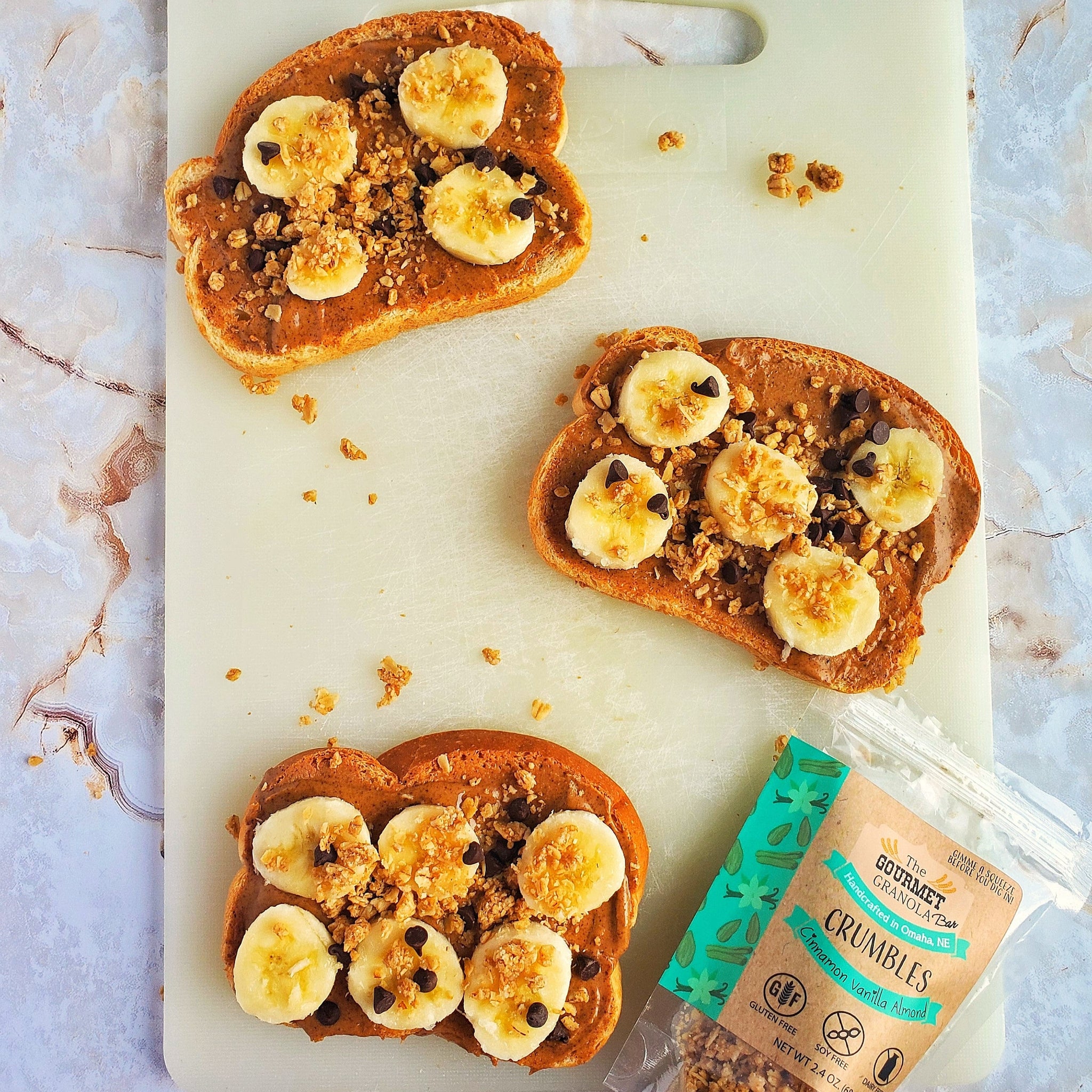 Cinnamon Vanilla Almond Crumbles