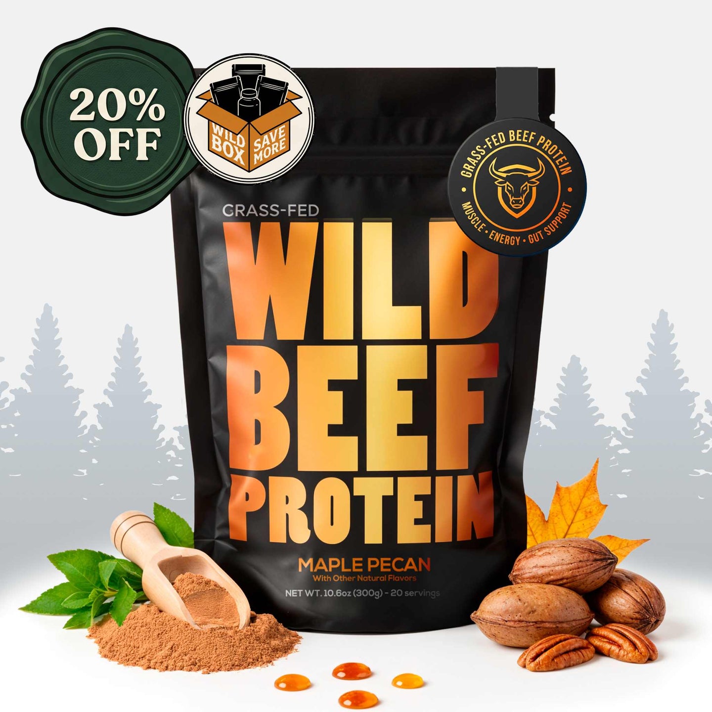 Grass-Fed Muscle Recovery Beef Protein