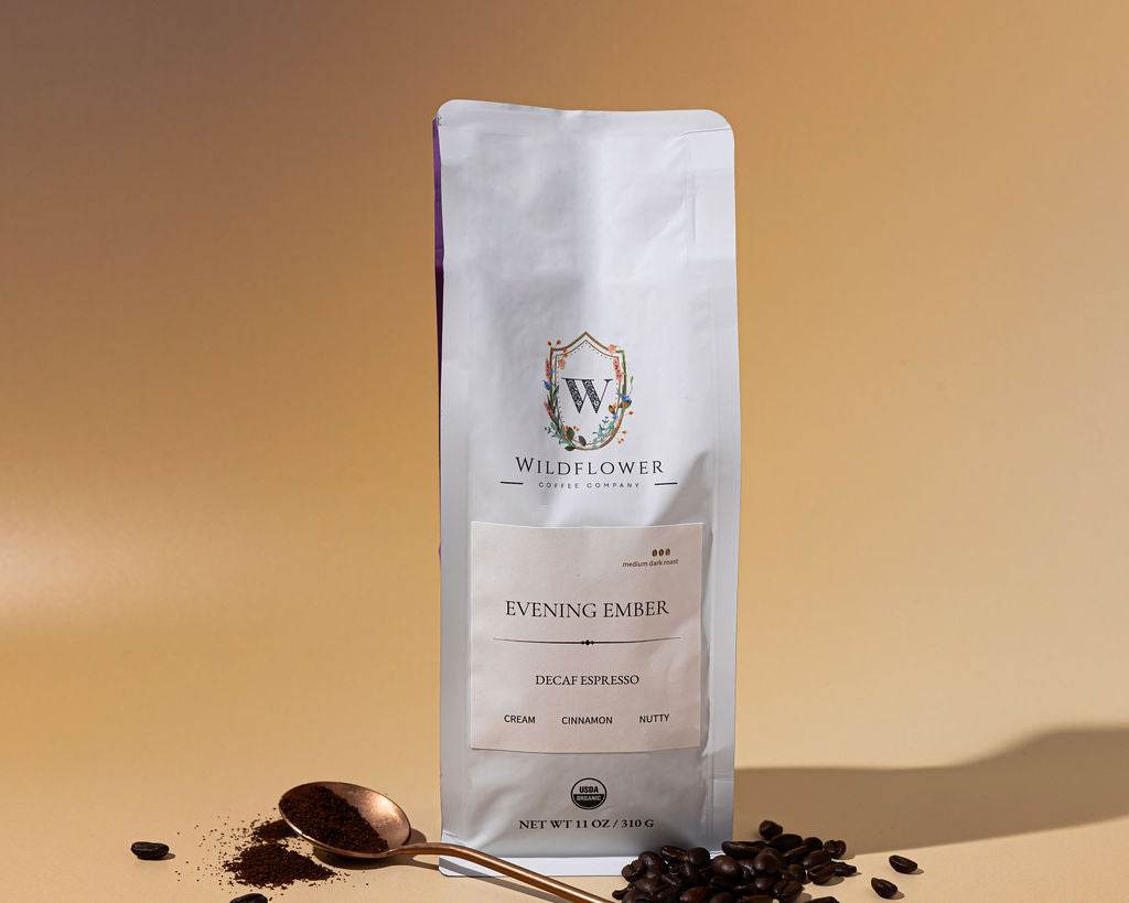Evening Ember Organic Coffee | Decaf Espresso