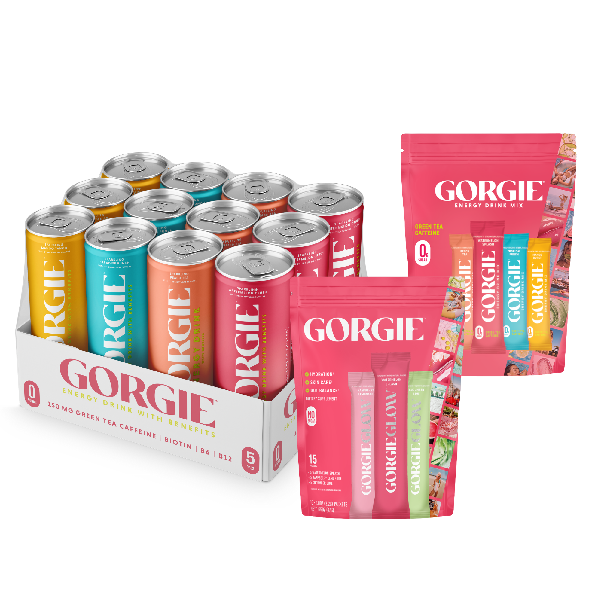 Energy Mix, Glow, Bestsellers RTD – Bundle of 3