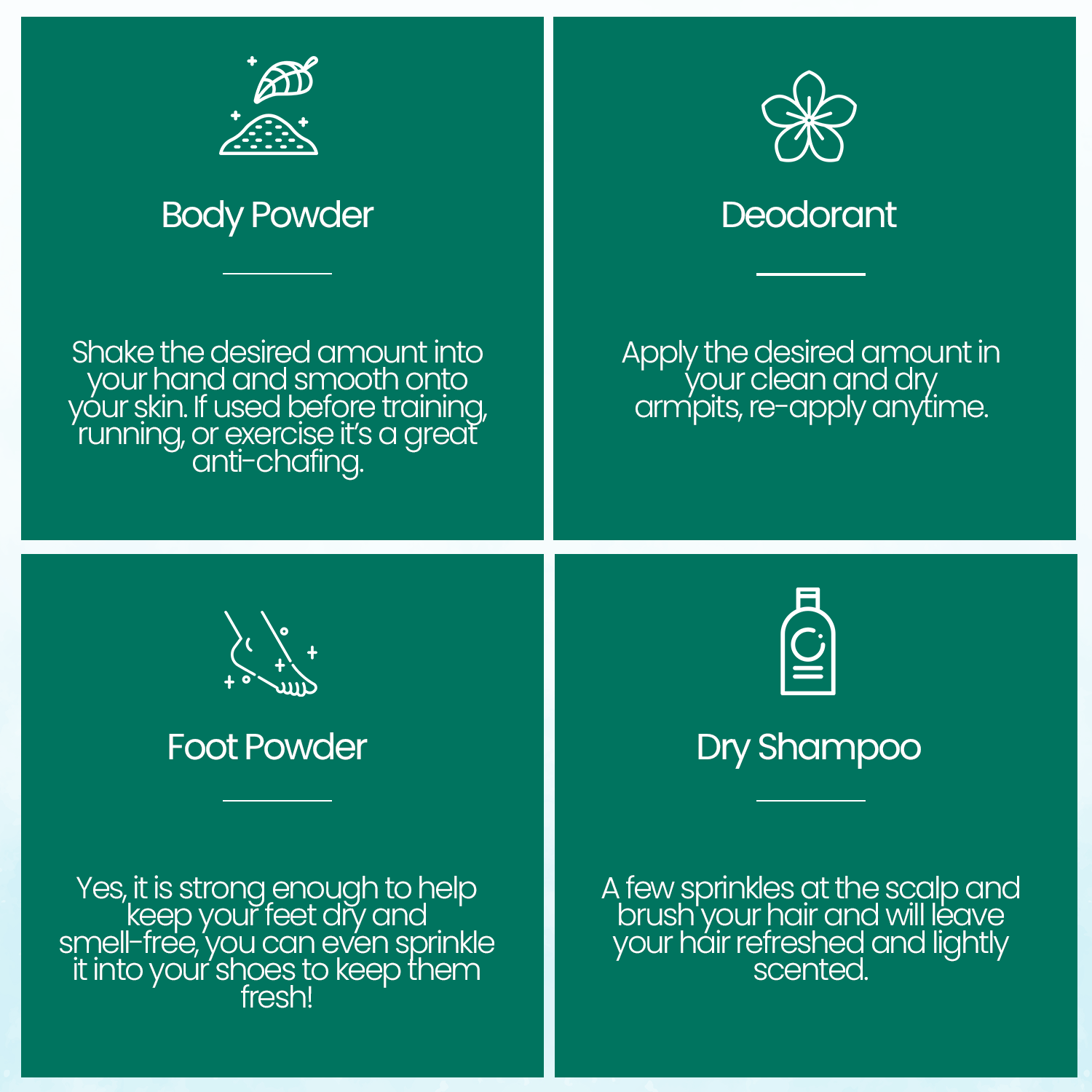 All-Natural Body Powder