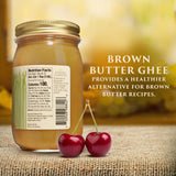 Organic Grass-Fed Brown Butter Ghee