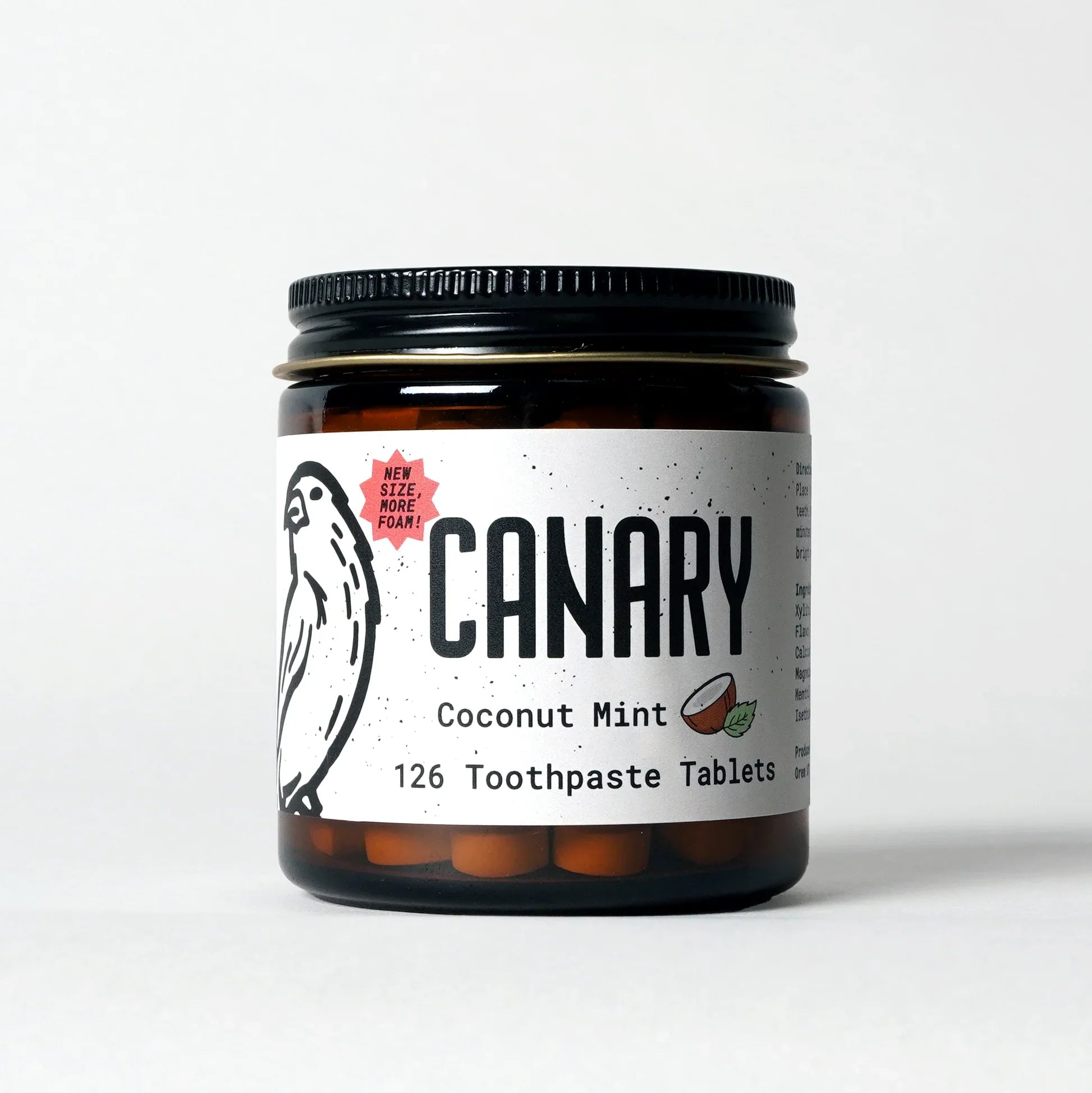 Coconut Mint Toothpaste Tablets