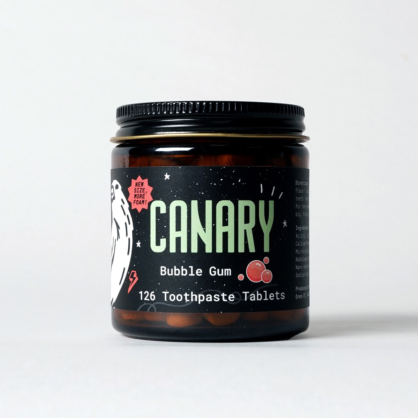 Bubble Gum Toothpaste Tablets