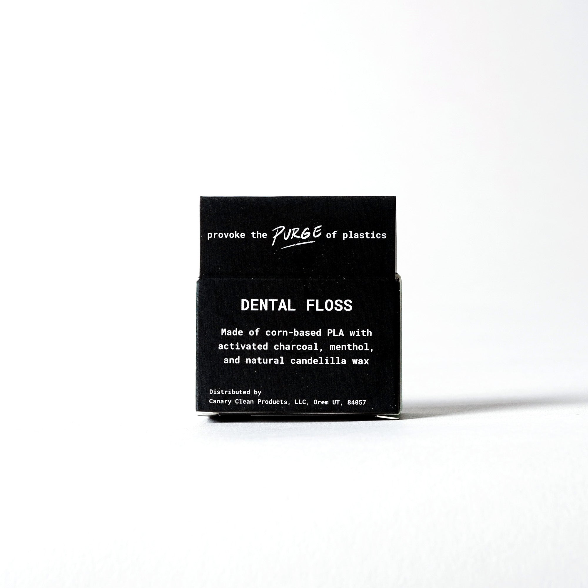Charcoal Mint Dental Floss - Plastic-Free and Vegan