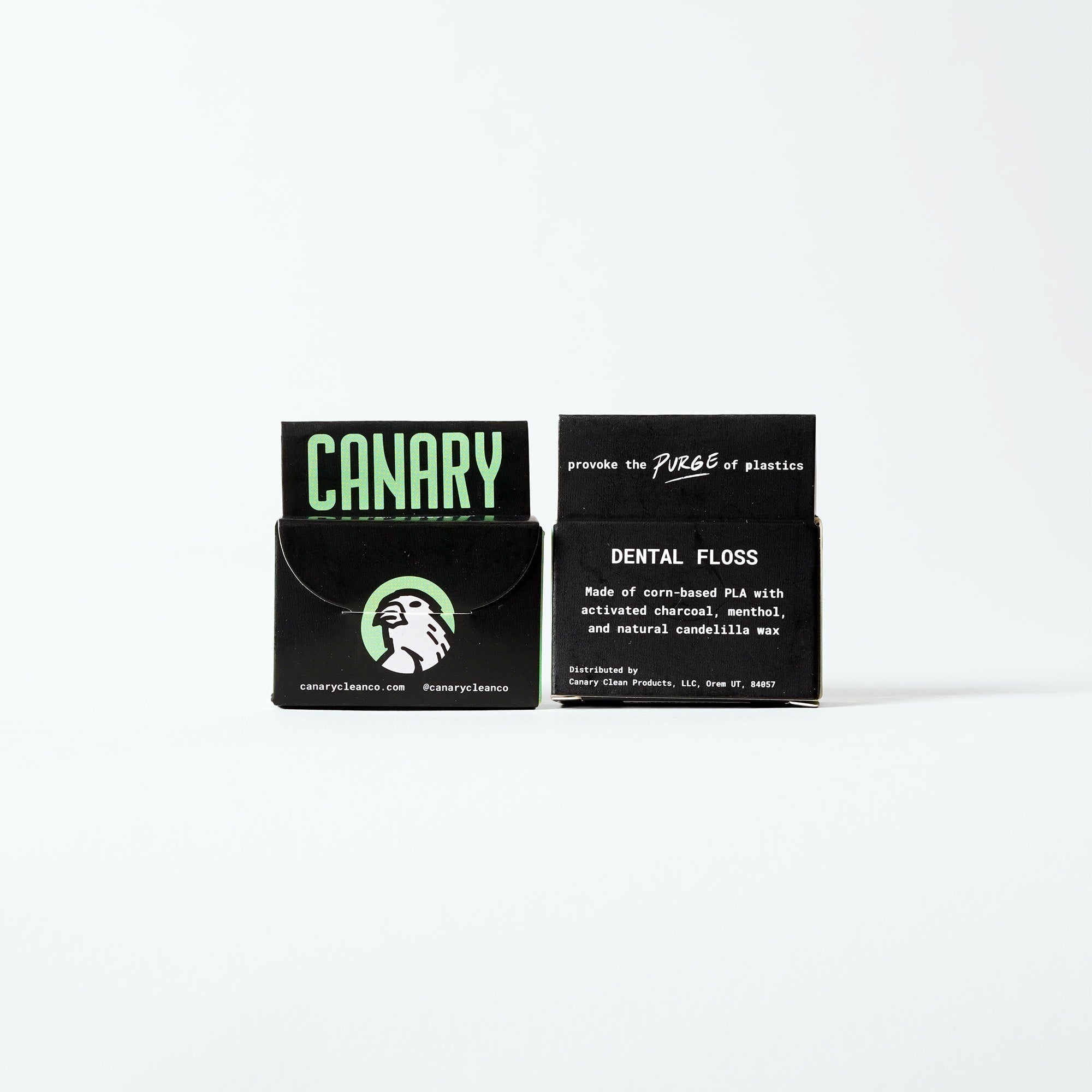 Charcoal Mint Dental Floss - Plastic-Free and Vegan