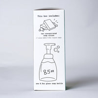 Hand Soap Starter Kit - Bottle & 2 Soap Slices