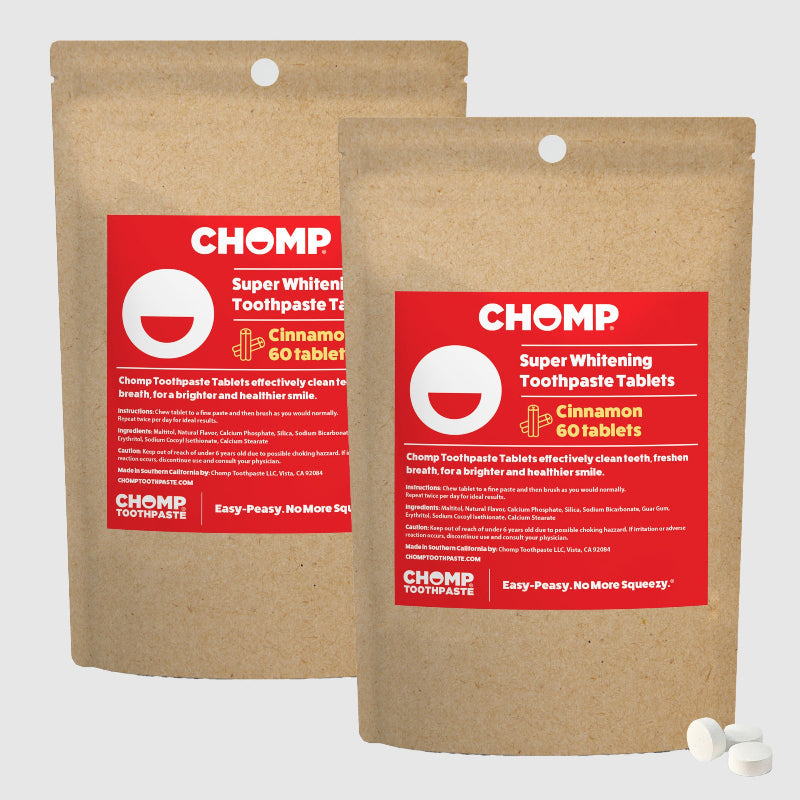Super Whitening Cinnamon Toothpaste Tablets Refill